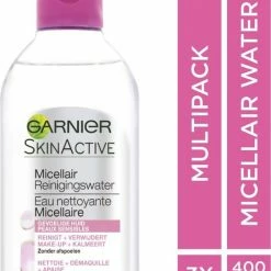 Garnier SkinActive Micellair Reinigingswater Voor De Gevoelige Huid - 3 X 400ml -Maybelline-winkel 550x637