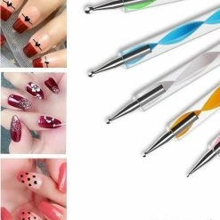 Evvie 20 Delige Nail Art Set - 15 Nailart Penselen En 5 Dotting Tools - Roze 10 Evvie 20 Delige Nail Art Set - 15 Nailart Penselen En 5 Dotting Tools - Roze -Maybelline-winkel 550x638 2