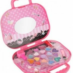 SEZGoods Make Up Koffer 25 Delig - Roze - Make Up Koffer Met Inhoud - Make Up Koffer Meisjes - Make Up Koffer Kinderen - Make Up Set Voor Meisjes -Maybelline-winkel 550x639 3