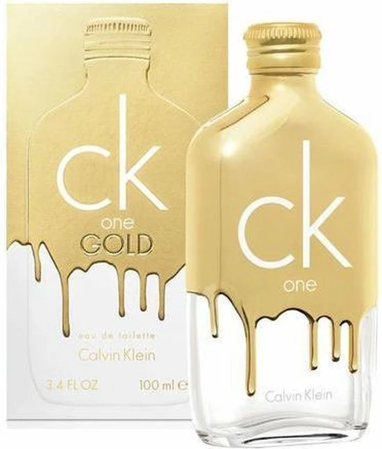 Calvin Klein CK One Gold 100 Ml - Eau De Toilette - Unisex 14 Calvin Klein CK One Gold 100 Ml - Eau De Toilette - Unisex - Afbeelding 14
