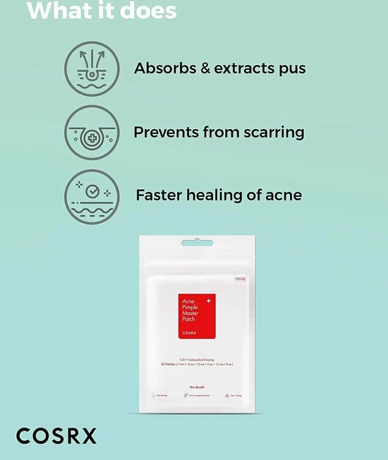 Merkloos COSRX Acne Pimple Master Package Set 4 Packs Of 24 Patches 9 Merkloos COSRX Acne Pimple Master Package Set 4 Packs Of 24 Patches - Afbeelding 9