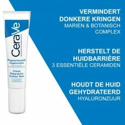 CeraVe - Eye Repair Cream - Oogcr Me - Wallen En Donkere Kringen - 14 Ml 14 CeraVe - Eye Repair Cream - Oogcr Me - Wallen En Donkere Kringen - 14 Ml -Maybelline-winkel 550x680