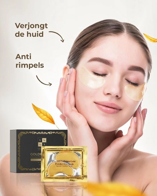 Velveux Collageen Oogmasker 24 STUKS (12 Paar) - Gezichtsmaskers Verzorging - Anti Wallen En Donkere Kringen – Eye Oog Patches Pads 7 Velveux Collageen Oogmasker 24 STUKS (12 Paar) - Gezichtsmaskers Verzorging - Anti Wallen En Donkere Kringen – Eye Oog Patches Pads - Afbeelding 7