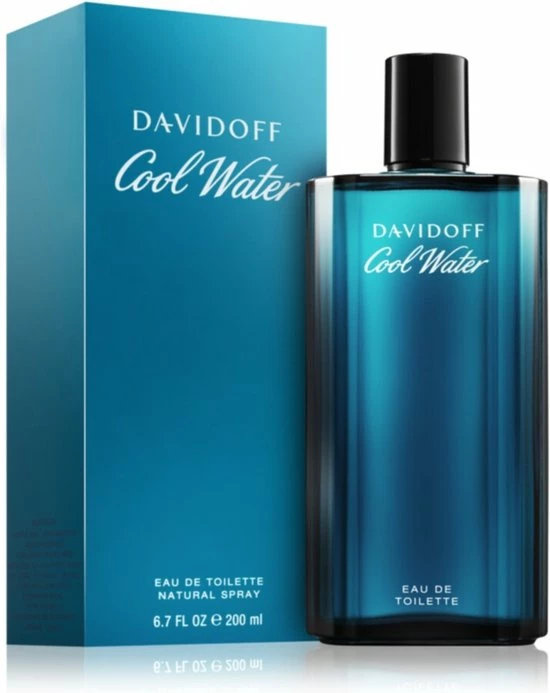 Davidoff Cool Water 200 Ml - Eau De Toilette - Herenparfum 3 Davidoff Cool Water 200 Ml - Eau De Toilette - Herenparfum - Afbeelding 3