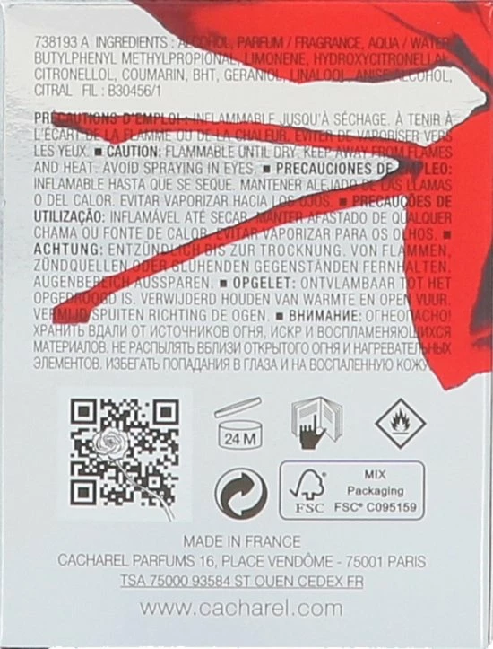 Cacharel Amor Amor 50 Ml - Eau De Toilette - Damesparfum 2 Cacharel Amor Amor 50 Ml - Eau De Toilette - Damesparfum - Afbeelding 2