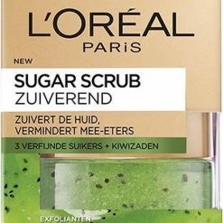 L?Or?al Paris L'Or Al Paris Sugar Scrub Kiwi Gezichtsscrub - Zuiverend En Verzorgend -Maybelline-winkel 550x736 1
