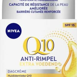 NIVEA Q10 Power +Extra Voedend Anti-Rimpel Dagcrème - Droge Huid - 50 Ml 12 NIVEA Q10 Power +Extra Voedend Anti-Rimpel Dagcrème - Droge Huid - 50 Ml -Maybelline-winkel 550x745