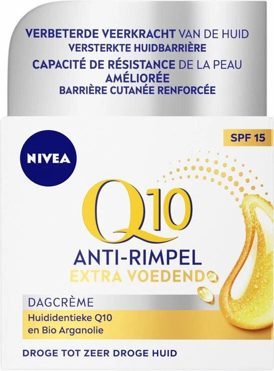 NIVEA Q10 Power +Extra Voedend Anti-Rimpel Dagcrème - Droge Huid - 50 Ml 3 NIVEA Q10 Power +Extra Voedend Anti-Rimpel Dagcrème - Droge Huid - 50 Ml - Afbeelding 3