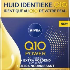 NIVEA Q10 Power +Extra Voedend Anti-Rimpel Nachtcrème - Droge Huid - 50 Ml -Maybelline-winkel 550x748 2