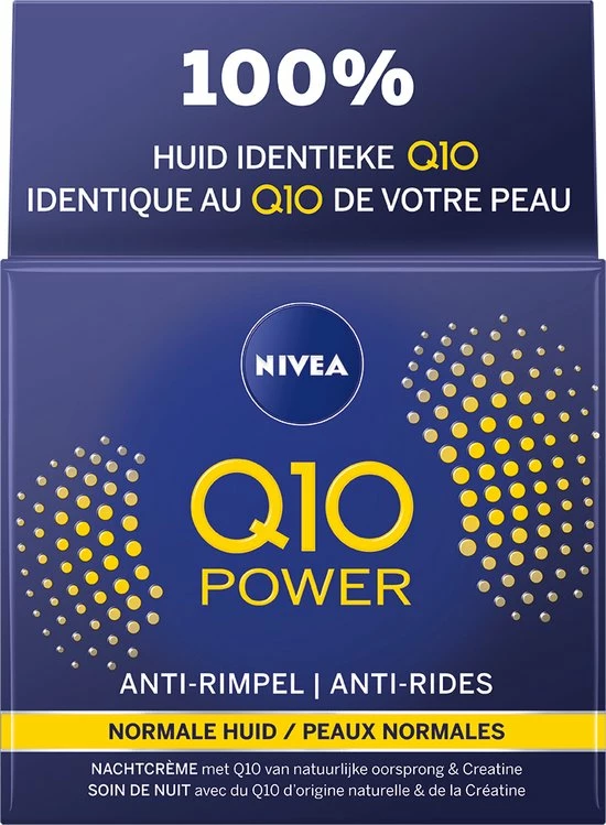 NIVEA Q10POWER Anti-Rimpel - 50 Ml - Nachtcr Me 7 NIVEA Q10POWER Anti-Rimpel - 50 Ml - Nachtcr Me - Afbeelding 7