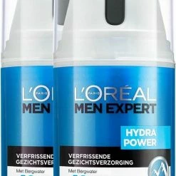 L’Oréal Paris Men Expert L'Oréal Paris Men Expert Hydra Power Dagcrème 2 X 50 Ml - Voordeelverpakking