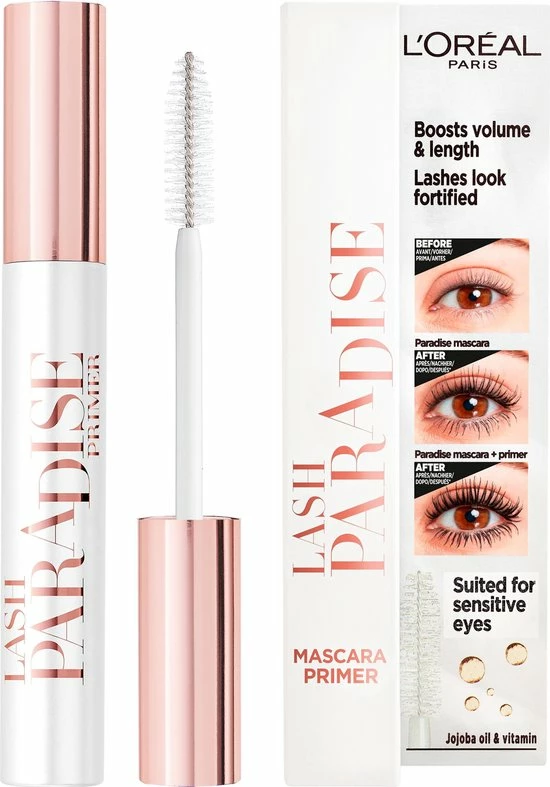 L?Or?al Paris L'Or Al Paris Paradise Extatic Primer Mascara - Wit 10 L?Or?al Paris L'Or Al Paris Paradise Extatic Primer Mascara - Wit - Afbeelding 10