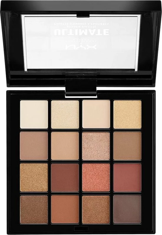 NYX Professional Makeup Ultimate Shadow Palette Oogschaduwpalette - Warm Neutrals USP03 3 NYX Professional Makeup Ultimate Shadow Palette Oogschaduwpalette - Warm Neutrals USP03 - Afbeelding 3