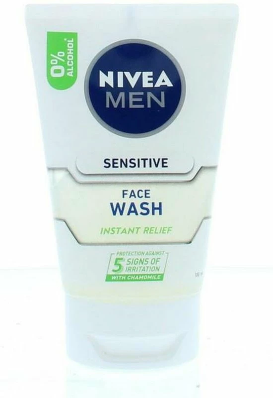 NIVEA MEN Sensitive Reinigingsgel - Face Wash - 100 Ml 4 NIVEA MEN Sensitive Reinigingsgel - Face Wash - 100 Ml - Afbeelding 4