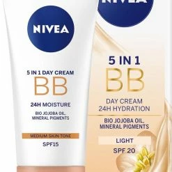 NIVEA Essentials BB Cream Medium SPF 15 - 50 Ml - Dagcr Me -Maybelline-winkel 550x813 2