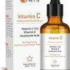 SIMIA? Simia Original Vitamine C Serum - Met Vitamine E & Hyaluronzuur - Gezichtsserum - Collageen - Anti Rimpel - Anti Acne - Tegen Pigmentvlekken - 30ml -Maybelline-winkel 550x817 2