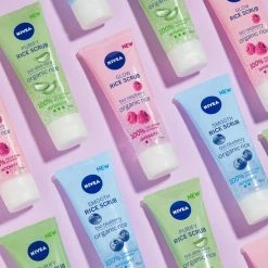 NIVEA Glow Bio Rijst Scrub - Bio Framboos Droge Gevoelige Huid - 75ml 11 NIVEA Glow Bio Rijst Scrub - Bio Framboos Droge Gevoelige Huid - 75ml -Maybelline-winkel 550x825 16