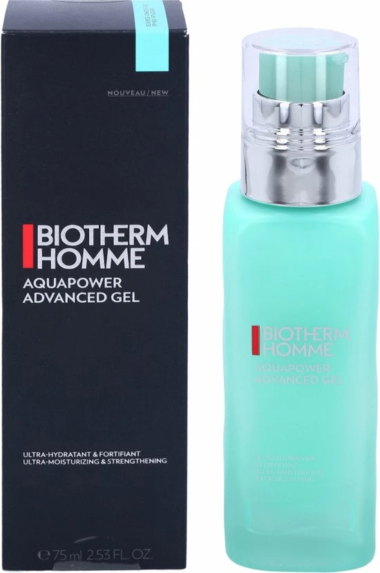Biotherm Homme Aquapower Gel Moisturizer Dagcr Me - 75 Ml - Voor Droge Huid 2 Biotherm Homme Aquapower Gel Moisturizer Dagcr Me - 75 Ml - Voor Droge Huid - Afbeelding 2