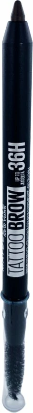 Maybelline Tattoo Brow 36H Wenkbrauwpotlood - 05 Medium Brown 8 Maybelline Tattoo Brow 36H Wenkbrauwpotlood - 05 Medium Brown - Afbeelding 8